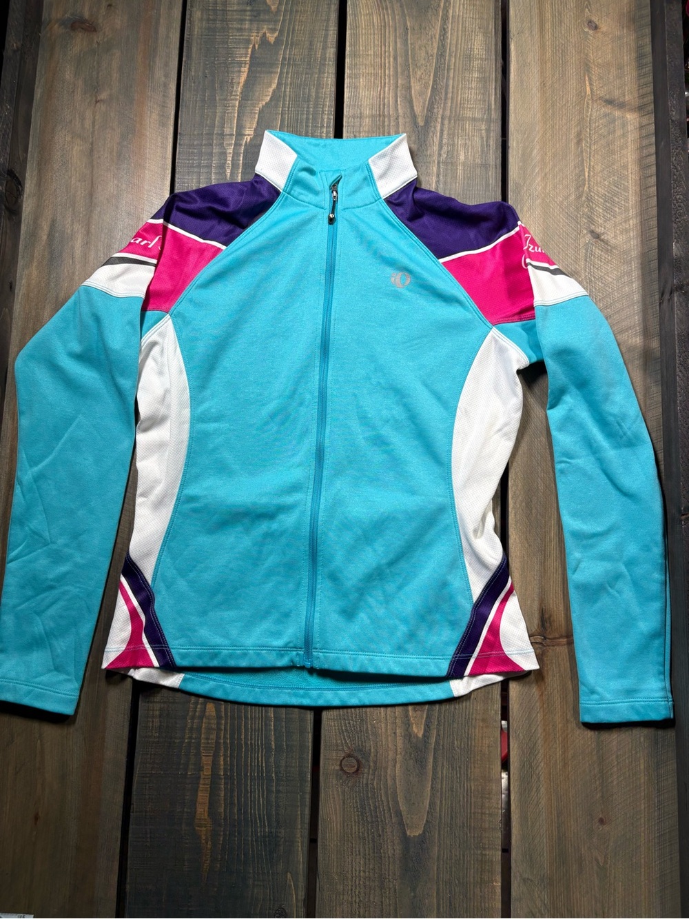 Pearl Izumi Teal Long-sleeve Thermal Cycling Jacket
